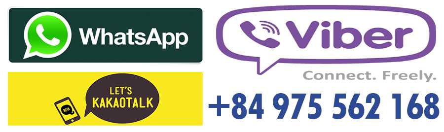 Free Contact us: +84 975 562 168 - By - Viber - Whatsapp - KakaoTalk -  Phone - Sms